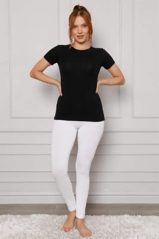 Angelino Penye Likralı Tayt 5877P - 1