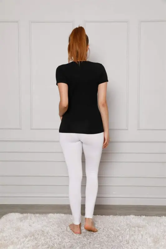 Angelino Penye Likralı Tayt 5877P - 2