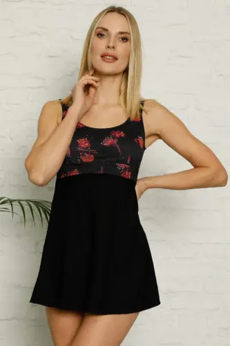 Angelino Shorts Lycra Dress Swimsuit 28184 - 1