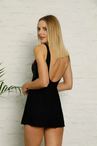 Angelino Shorts Lycra Dress Swimsuit 28184 - 8