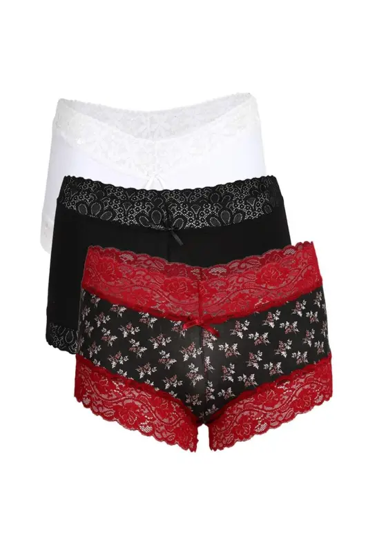 Angelino Women's 3-Pack Boxer 40203 - 1