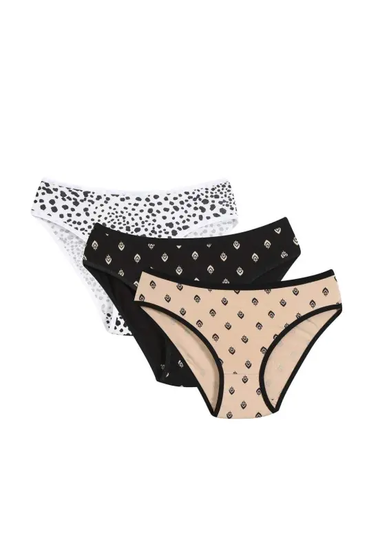 Angelino Women's 3 Pack Panties 40247 - 1