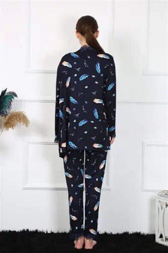 Angelino Women's 3-Piece Robe Set 16105 - 3