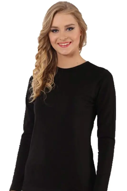Angelino Women's Long Sleeve Bodysuit 250 - 2