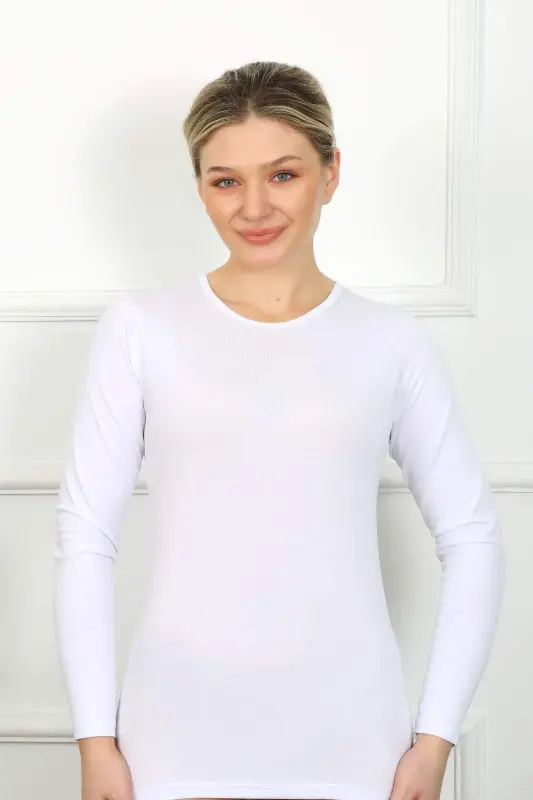 Angelino Women's Long Sleeve Bodysuit 250 - 2