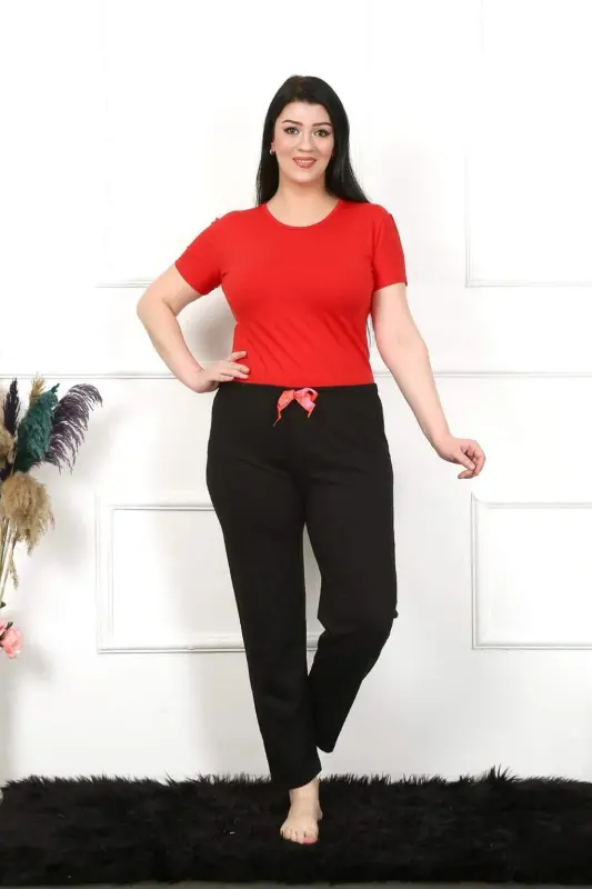 Angelino Women's Plus Size Cotton Bottom Pajama 27478 - 3