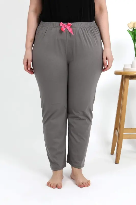 Angelino Women's Plus Size Cotton Bottom Pajamas 27559 Mink - 7