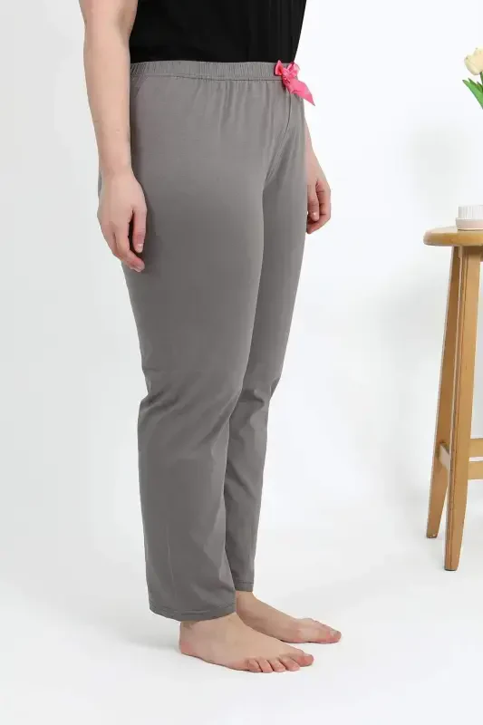 Angelino Women's Plus Size Cotton Bottom Pajamas 27559 Mink - 4