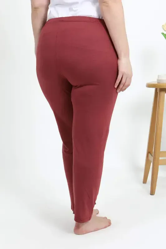 Angelino Women's Plus Size Cotton Bottom Pajamas 27559 Peachpuff - 5