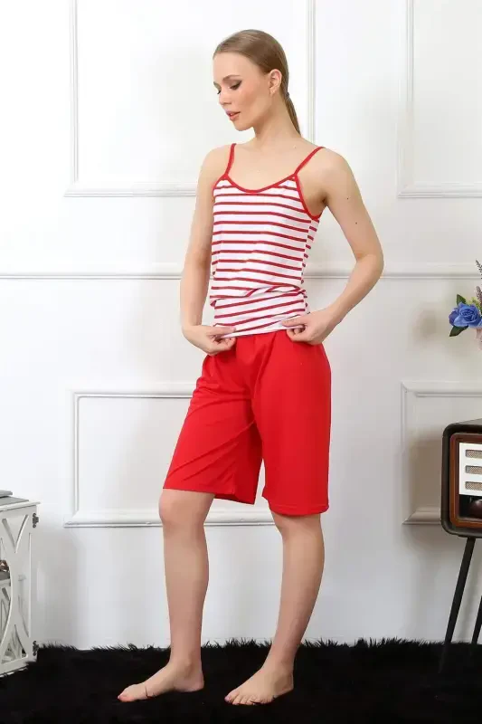 Angelino Women's Spaghetti Strap Capri Set 3608 - 3