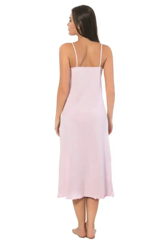 Angelino Women's Spaghetti Strap Long Nightgown 900 - 2