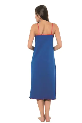 Angelino Women's Spaghetti Strap Long Nightgown 905 - 3