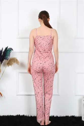 Angelino Women's Spaghetti Strap Powder Pajama Set 4137 - 1