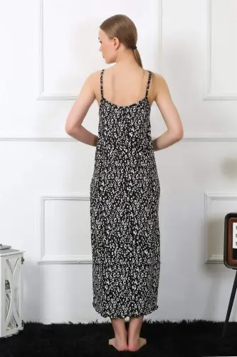 Angelino Women's String Strap Long Nightgown 824 - 4