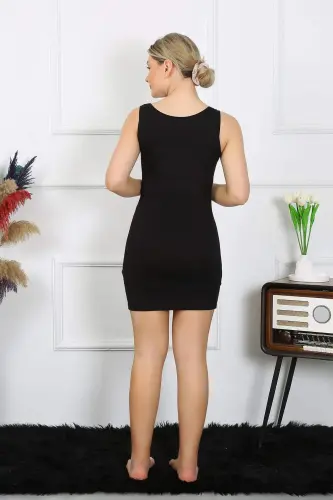 Angelino Women's Thick Strap Tunic Bodysuit 111 - 4