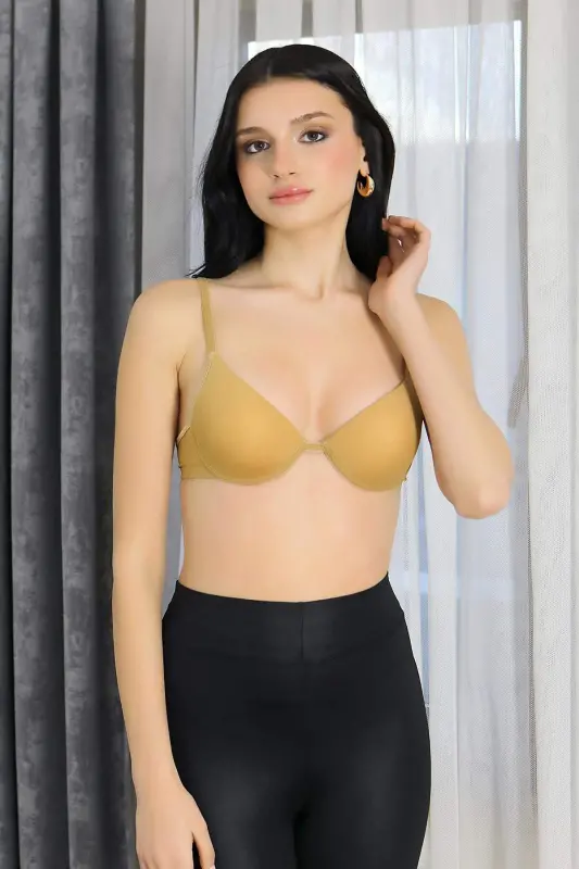 Angelino Women's Underwire Bra 4921 Nude - 7