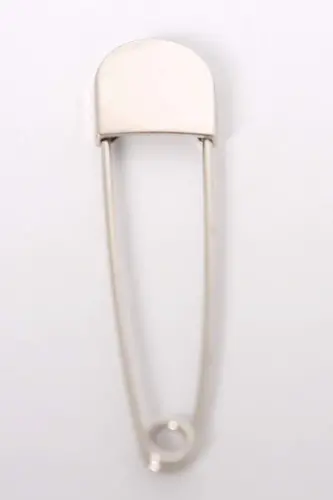 Angelino Yaka Gümüş İskoç İğne Broş - BÜYÜKBEDENIZ (1)