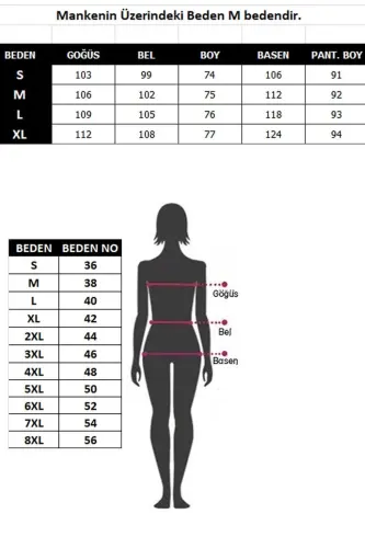 Angelino Женский комплект из 3 предметов: халат, пижама 16103 - 1