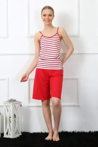 Angelino Женский Комплект Капри на Бретельках 3608 - 2