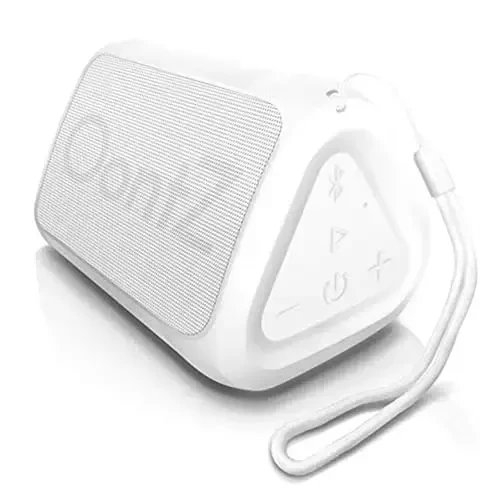 Angle Solo Portable Speaker - IPX5 suvga chidamli 5.0 Bluetooth karnay, 100 fut simsiz masofa va OontZ tomonidan 10 soatgacha ishlash vaqti (oq) - 1
