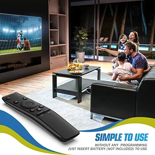 Angrox BN59-01259E Replaced Remote for Samsung-Smart-TV-Remote All Samsung LCD LED HDTV 3D Smart TV Models - 5