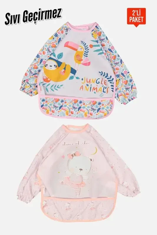 Animal Figure Waterproof 2-Pack Long Sleeve - 1