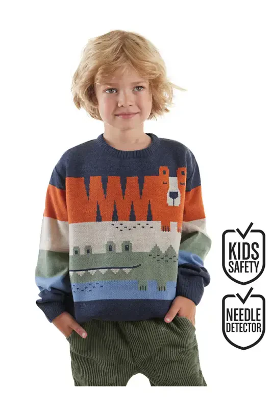 Animals Boys Sweater - 1