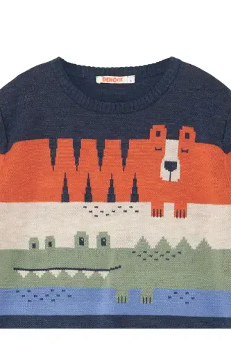 Animals Boys Sweater - 5