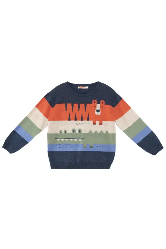 Animals Boys Sweater - 4
