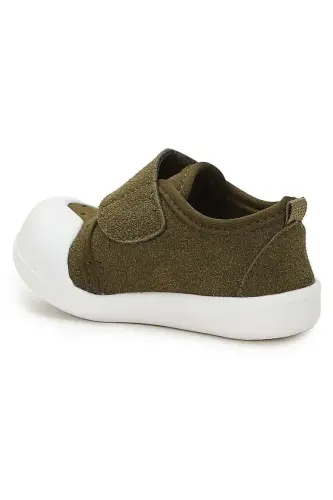 Anka İlk Adım Bebek Ortopedik Çocuk Sport Oyoq Kiyimi HAKİ-19 HAKİ - 4