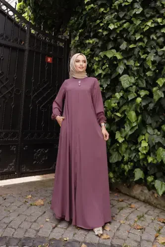 Анканoor Açık Mor Mevlana Ferace Anka255002-MOR1 - 1