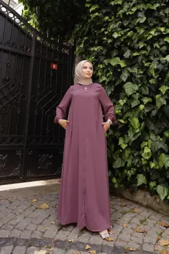 Анканoor Açık Mor Mevlana Ferace Anka255002-MOR1 - NISSRA (1)