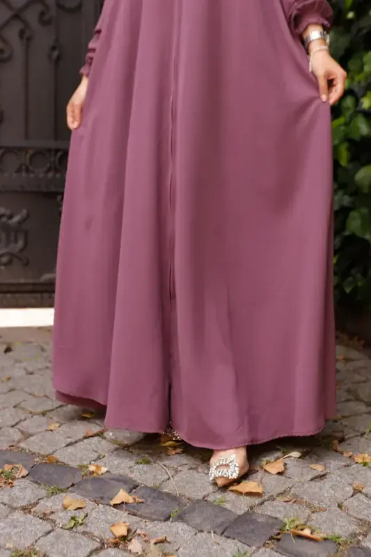 Анканoor Açık Mor Mevlana Ferace Anka255002-MOR1 - 5