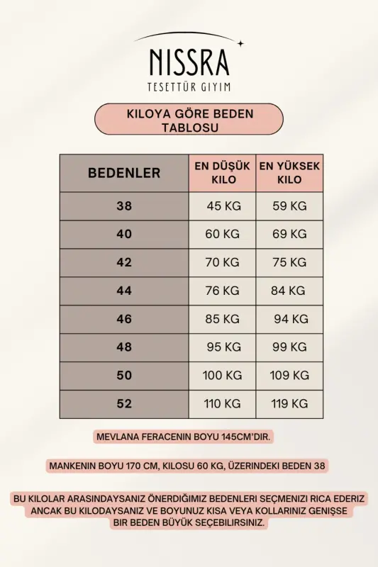 Ankanoor Beyaz Robalı Boncuklu Ferace Anka255016 - BEYAZ - 6