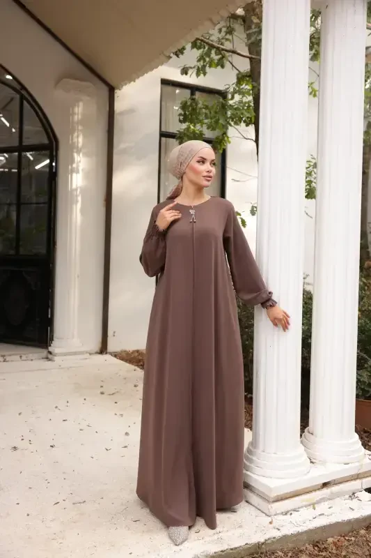 Ankanoor Cappuccino Mevlana Ferace Anka255002-Dark Mink - 2