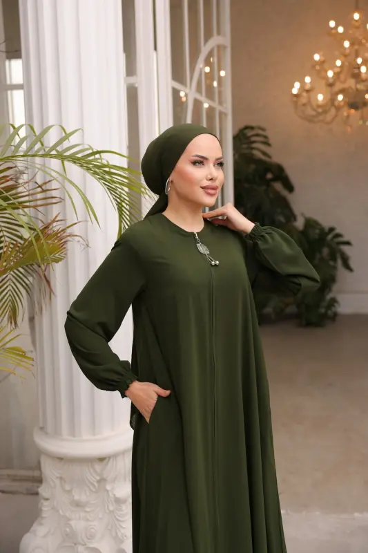 Ankanoor Haki Mevlana Ferace Anka255002 - Haki - 3