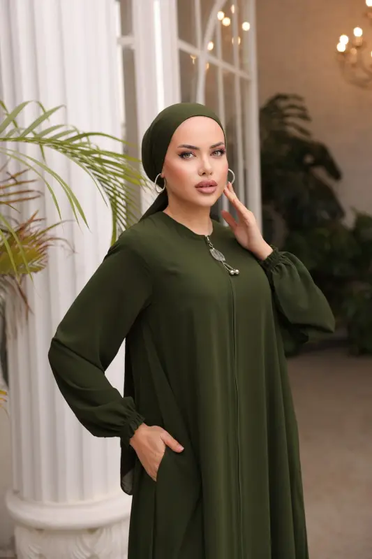 Ankanoor Haki Mevlana Ferace Anka255002 - Haki - 4