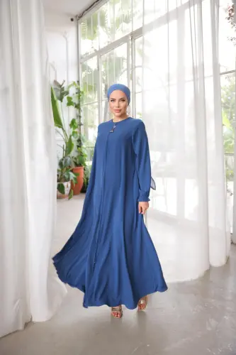 Ankanoor Indigo Mevlana Ferace Anka255002-Indigo - 4