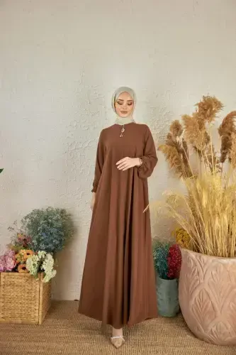 Ankanoor Jigarrang Mavlono Ferace Anka255002-Jigarrang - 5