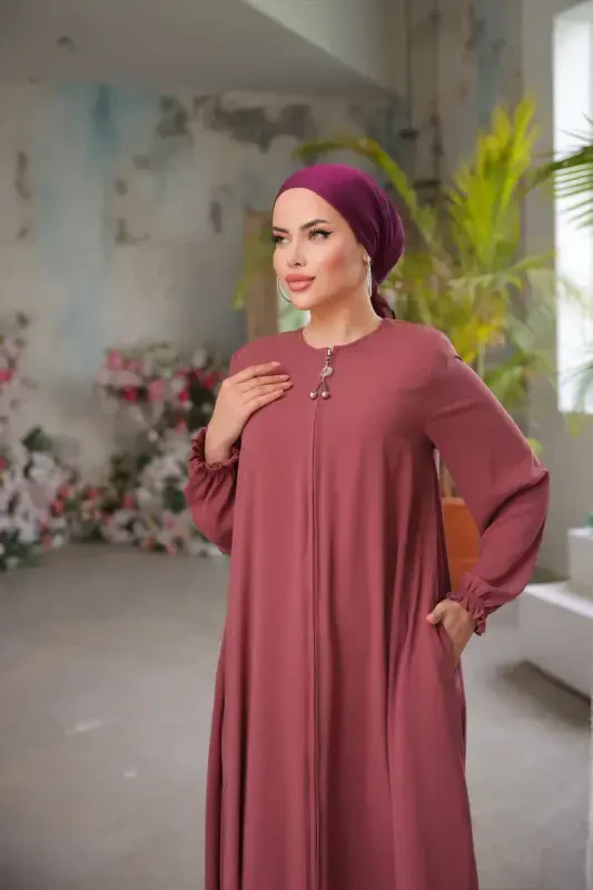 Ankanoor Light Pink Mevlana Ferace Anka255002-Light Pink - 3