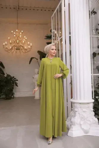 Ankanoor Маслянисто-зеленый Мевляна Ферадже Anka255002-Маслянисто-зеленый - 1