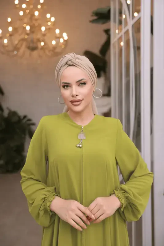 Ankanoor Oil Green Mevlana Ferace Anka255002-Oil Green - 2