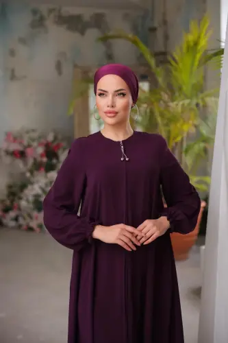 Ankanoor Plum Mevlana Ferace Anka255002-PURPLE - NISSRA (1)