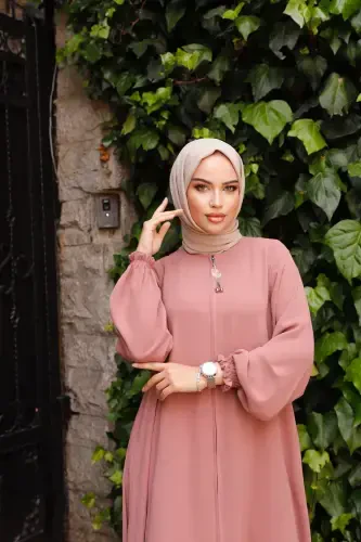 Ankanoor Powder Mevlana Ferace Anka255002-PINK - 6