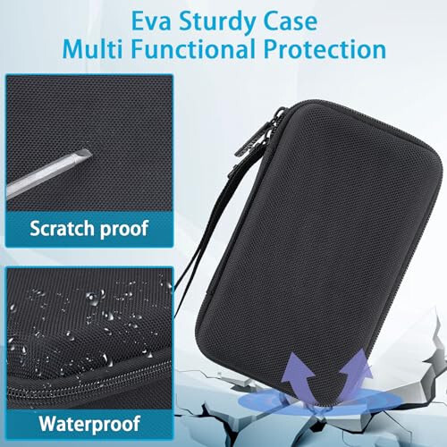 khanka Hard Travel Case Replacement for Anker 100W Charging Base + Anker Prime 12,000mAh 130W PowerBank(Case Only). - 6