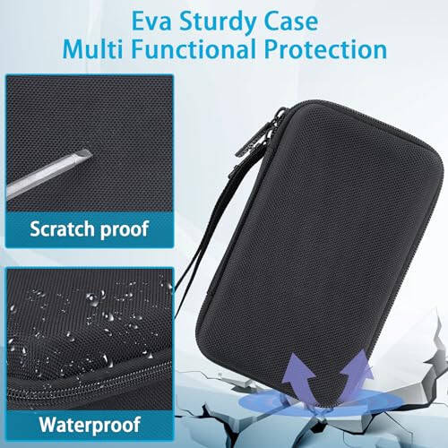 khanka Hard Travel Case Replacement for Anker 100W Charging Base + Anker Prime 12,000mAh 130W PowerBank(Case Only). - 6