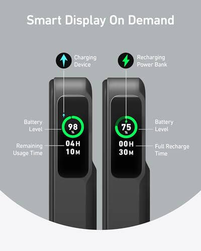 Anker MagGo 10.000mAh Güç Bankası MagSafe Şarj Standı Uyumlu, MagGo 2'si 1 Arada Şarj İstasyonu - 4