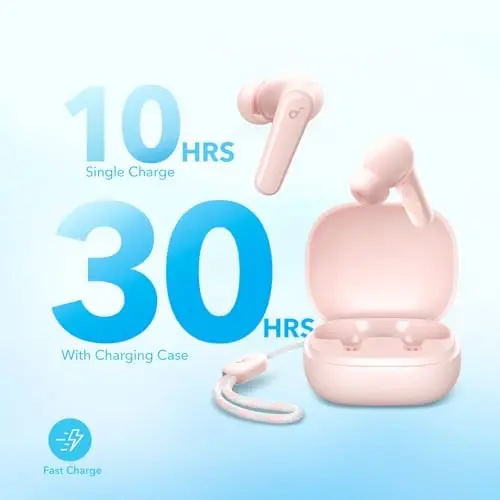 Soundcore by Anker P20i True Wireless Earbuds, 10mm Drivers with Big Bass, Bluetooth 5.3, 30H Playtime, Water-Resistant, 2 Mics for AI Clear Calls, 22 Preset EQs, Customization via App - 4