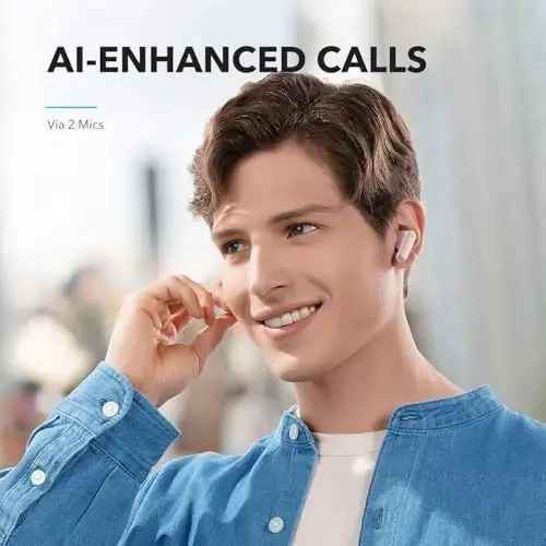Soundcore by Anker P20i True Wireless Earbuds, 10mm Drivers with Big Bass, Bluetooth 5.3, 30H Playtime, Water-Resistant, 2 Mics for AI Clear Calls, 22 Preset EQs, Customization via App - 6