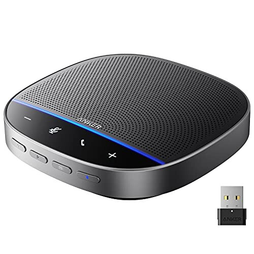 Anker PowerConf S500 Karnay Telefon & Soundcore Motion X600 Ko'chma Bluetooth Karnay, Yuqori aniqlikdagi fazoviy audio bilan simsiz 50 Vt ovoz, IPX7 suv o'tkazmaydigan, Pro EQ, AUX-in, Ko'chma Karnay - 2